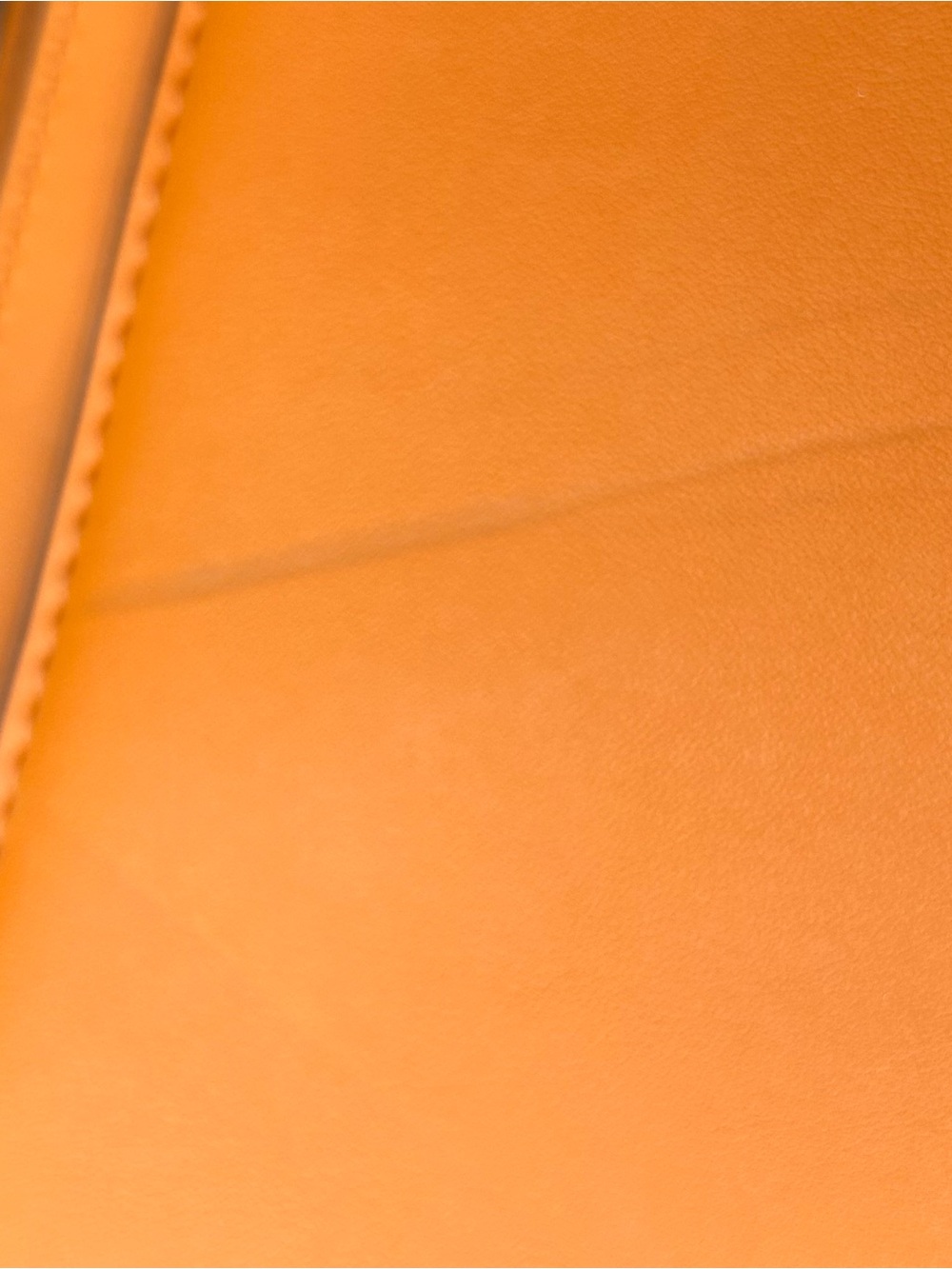 Steve Madden Orange Embossed Logo Crossbody Bag - Picture 10 of 11